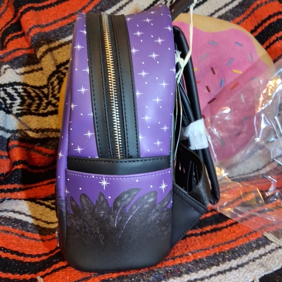 Loungefly Edgar Allen Poe Nevermore Mini Backpack NWT Books-a-Million Exclusive - Picture 4 of 9